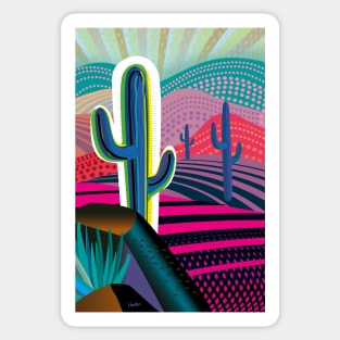 Saguaro Bright Sticker